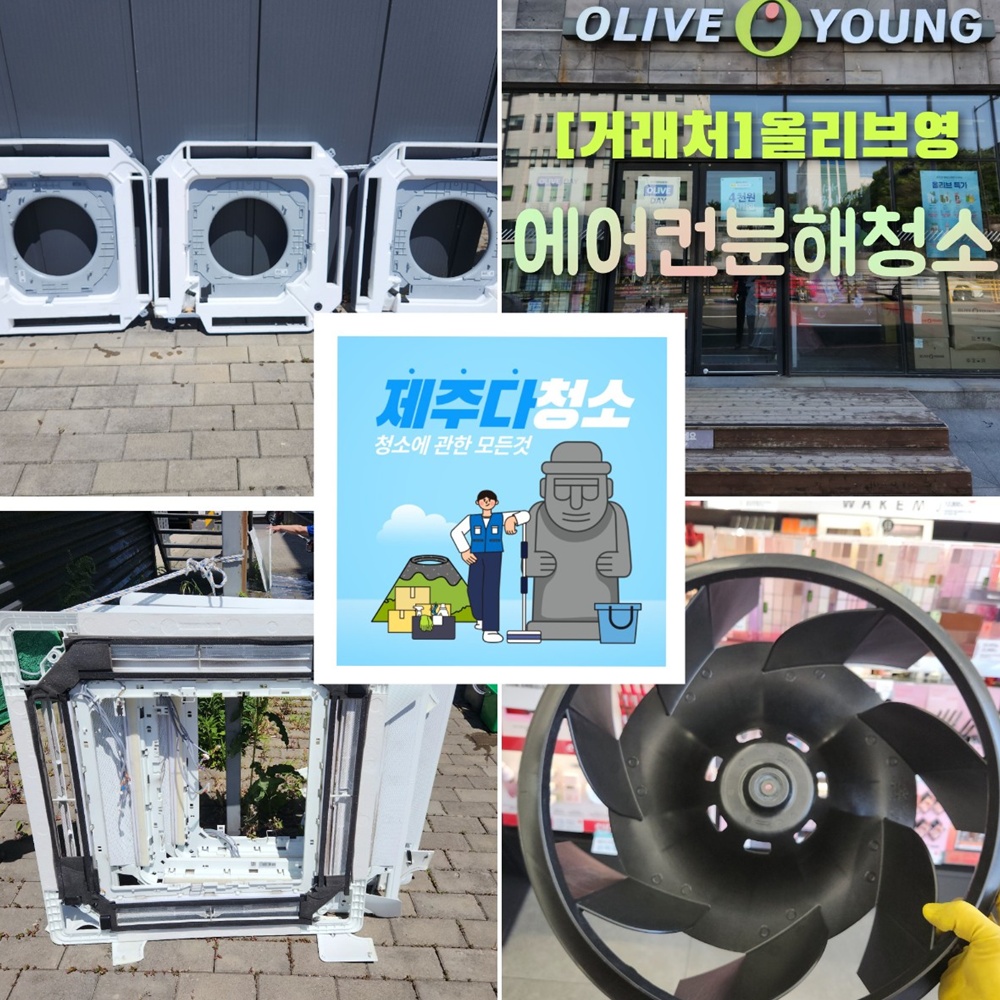제주에어컨청소 전기종분해 정성을담다 제주다청소 : 제주다청소