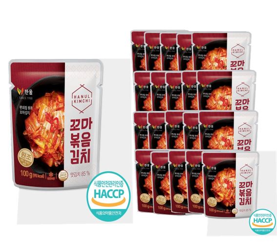 한울 원조 꼬마볶음김치100g(20봉)여행용편의점 : 상상치