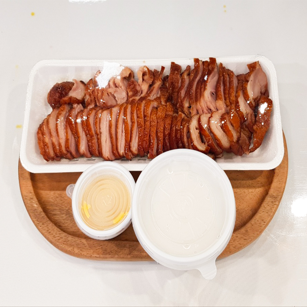 [부천시 일부지역 배달] 맛있는 숯불향 가득한 숯불 오리 바베큐 300g [중동 미성닭유통] : 동네시장 장보기