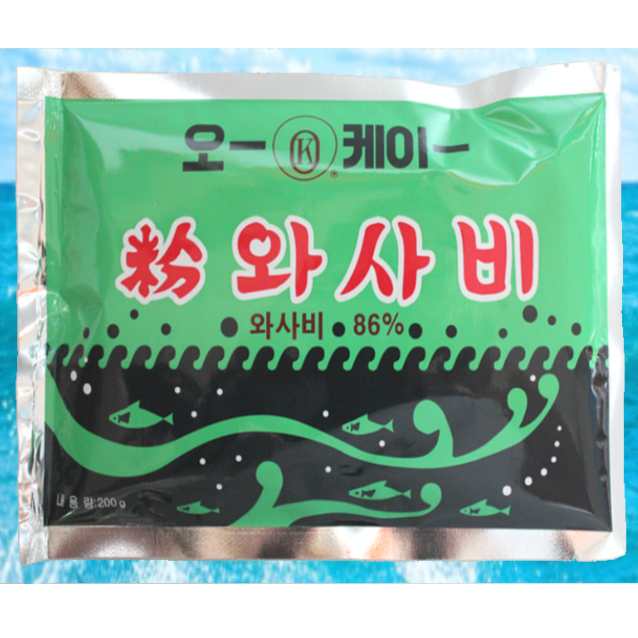 보원 오케이 와사비 와사비분 200g, 40개 : 조은상사 식자재