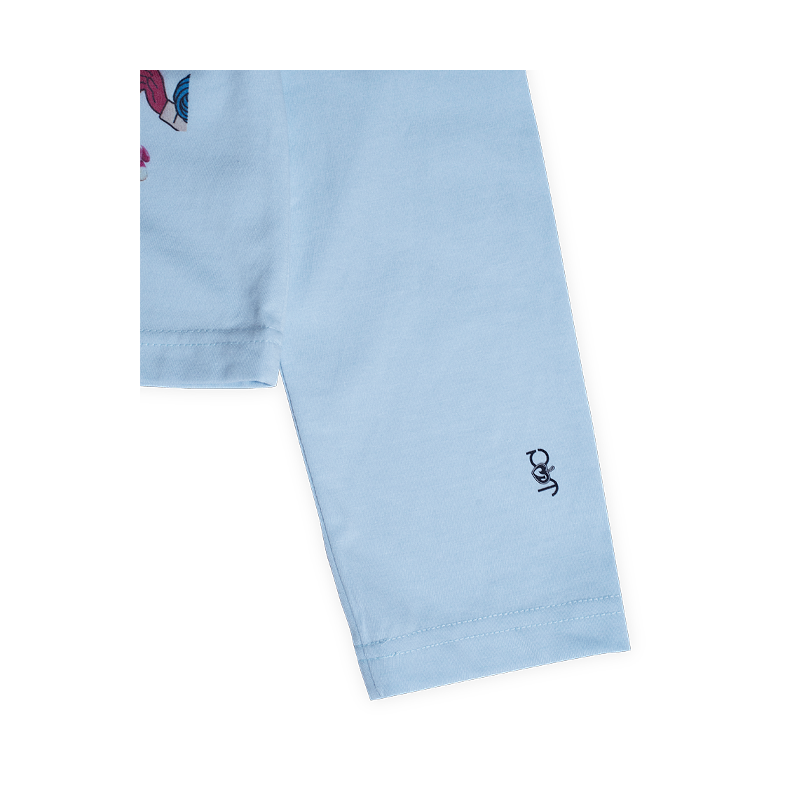 체리드라이버 X 피오티(포인트오브타임) CherryPot Heart Crop L/S Tee Baby Blue : 체리드라이버
