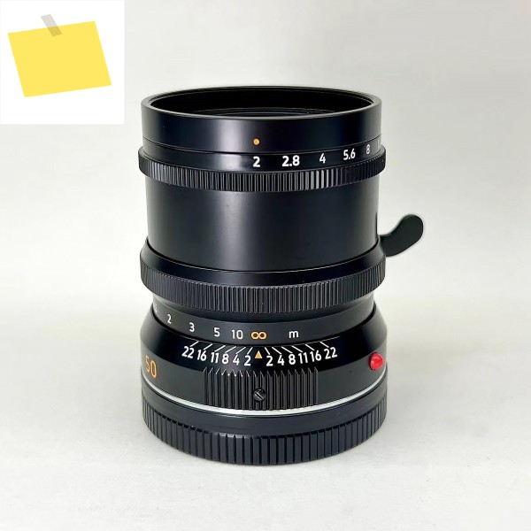 라이트 렌즈 랩 F2 SPII, 올 M 마운트 블랙 황동 및 페인트, 크롬 완전 호환, 50mm : 나인비전과학