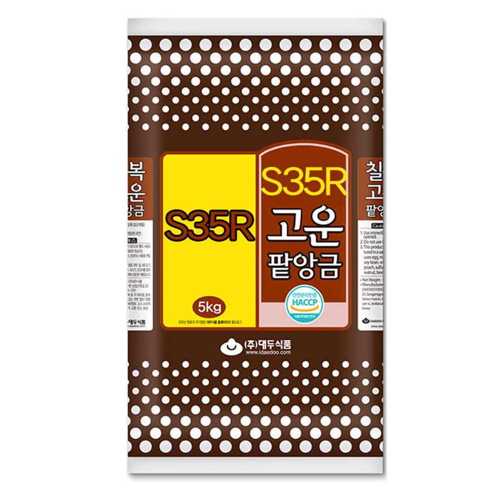대두식품 고운팥앙금 S35R 1박스(5kg X 2봉) : 카페앤베이커리