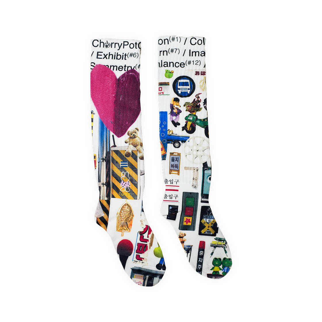 체리드라이버 X 피오티(포인트오브타임) CherryPot Slouch Sock White : 체리드라이버