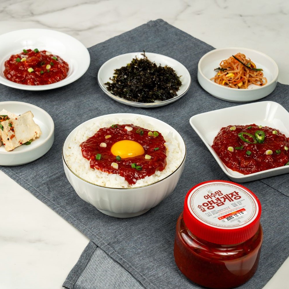 맛있는 한끼 한밥 여수 순살 간장게장 + 순살 양념게장 : 맛있는 한끼 한밥