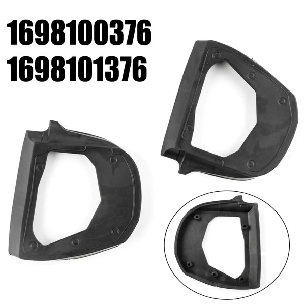 1Pair Exterior Mirror ABS Gasket For Mercedes A B Class W169 W245 Automobiles Parts Accessories Blac : 나래래