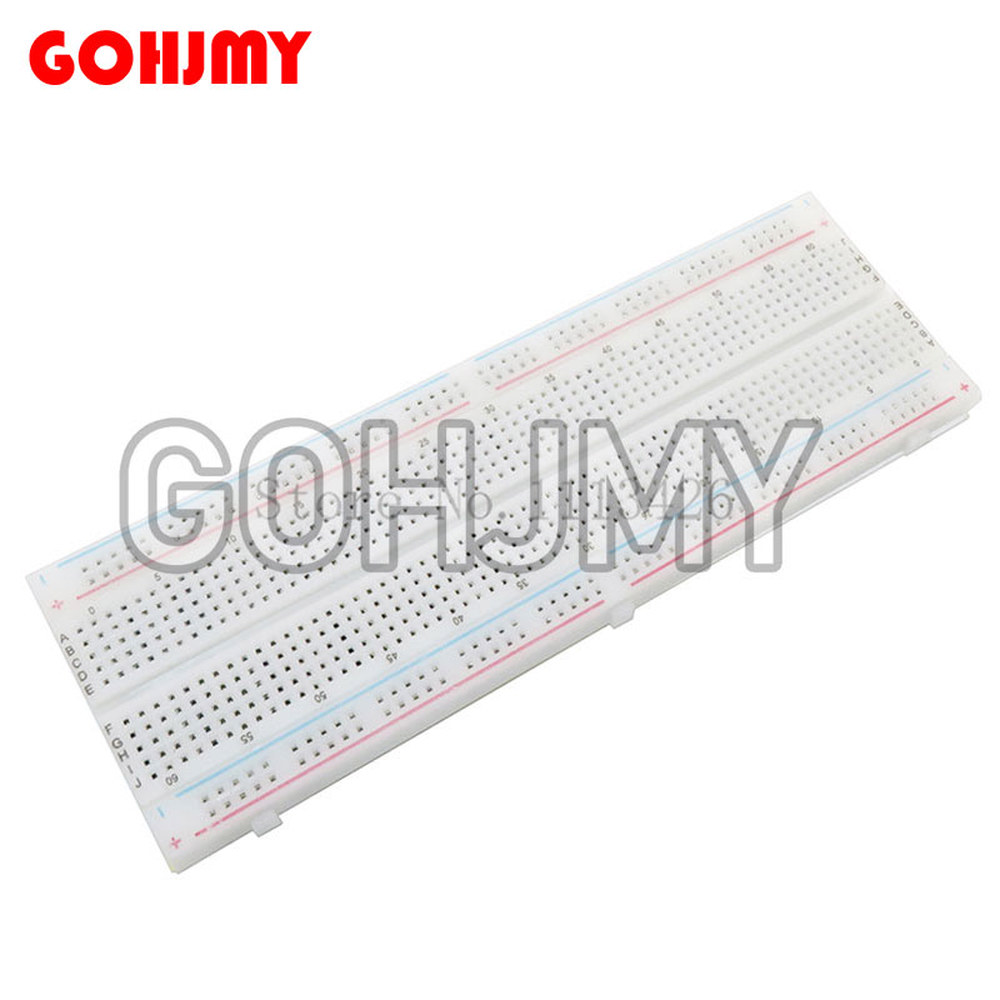 브레드보드 830 포인트 무납땜 PCB MB102, MB102 테스트, 아두이노용 DIY : 월드정보5