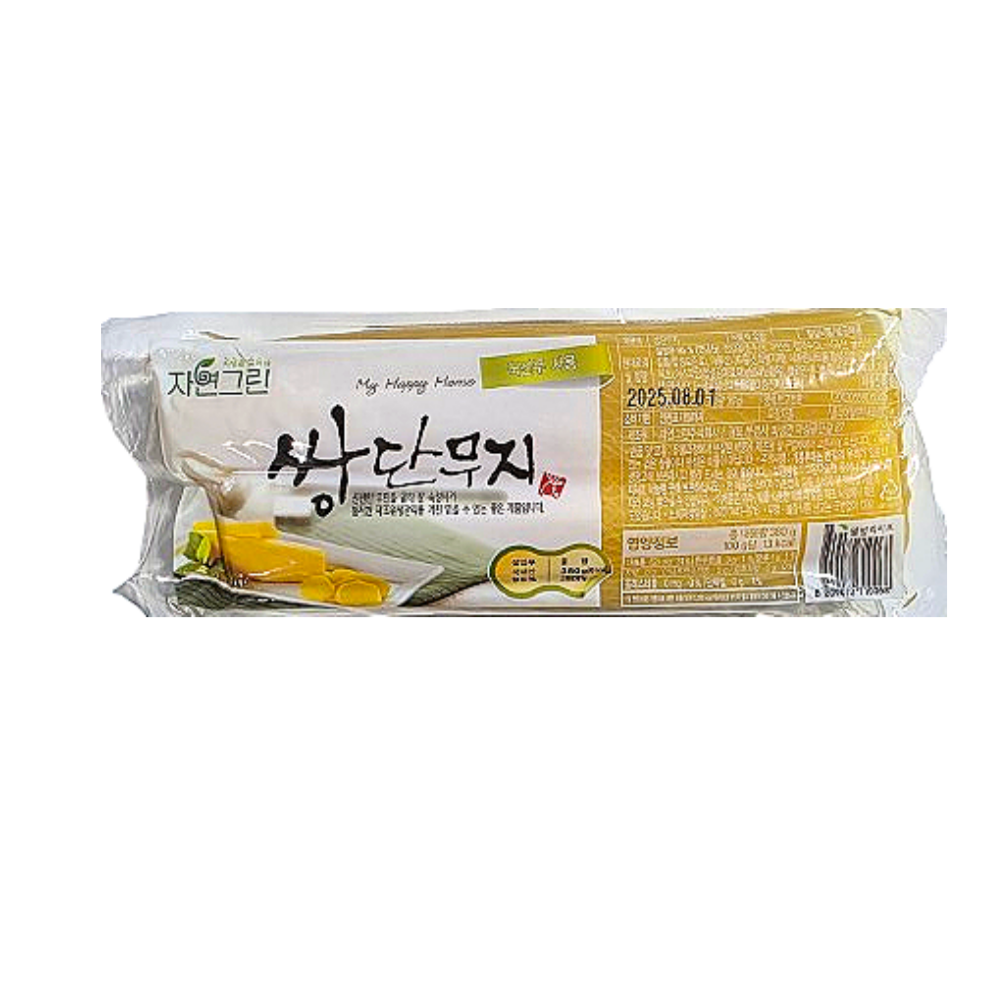세명 쌍단무지 380g 김밥단무지 자연그린 : 가인푸드몰