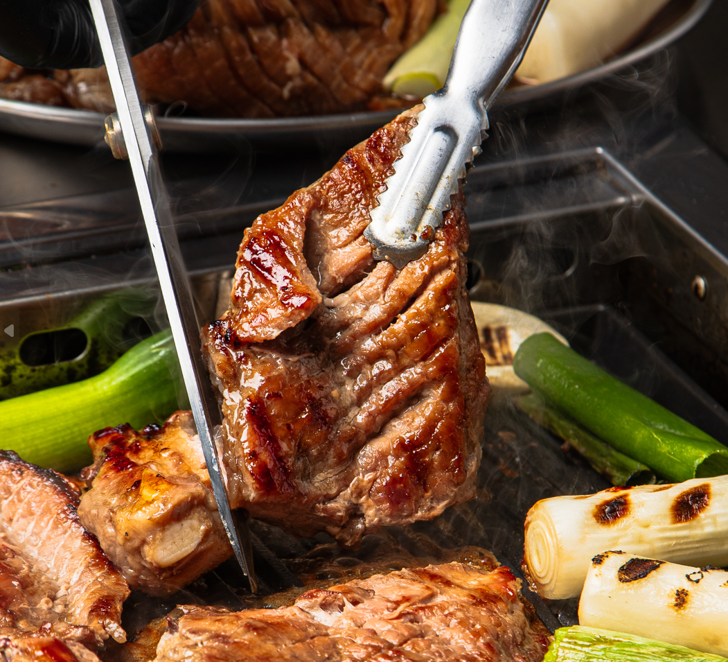 2만리뷰 저온숙성 국내산 수제이중칼집 양념돼지갈비 1kg : 친정갈비