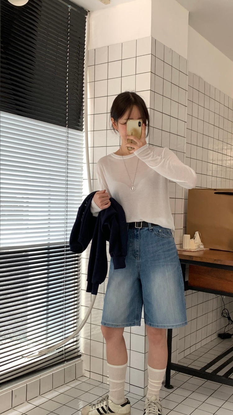 [추천]봄 데이 텐셀 티셔츠 - 5color : 어뮤즈클로젯