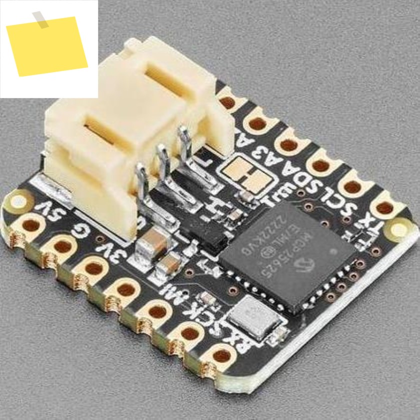 CAN 버스 BFF 애드온 QT Py ESP32 MCP25625-EML용, 5877 : 초단전자