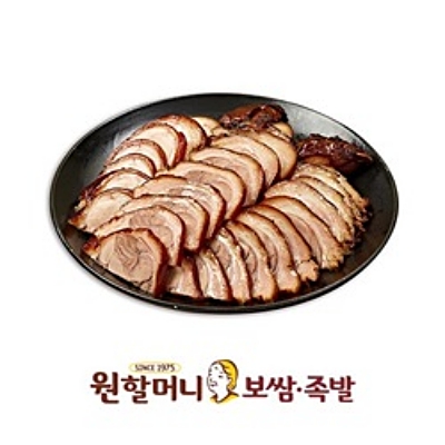 [선물하기] 원할머니보쌈족발 쫄깃쫄깃 부드러운족발 중 : BCON