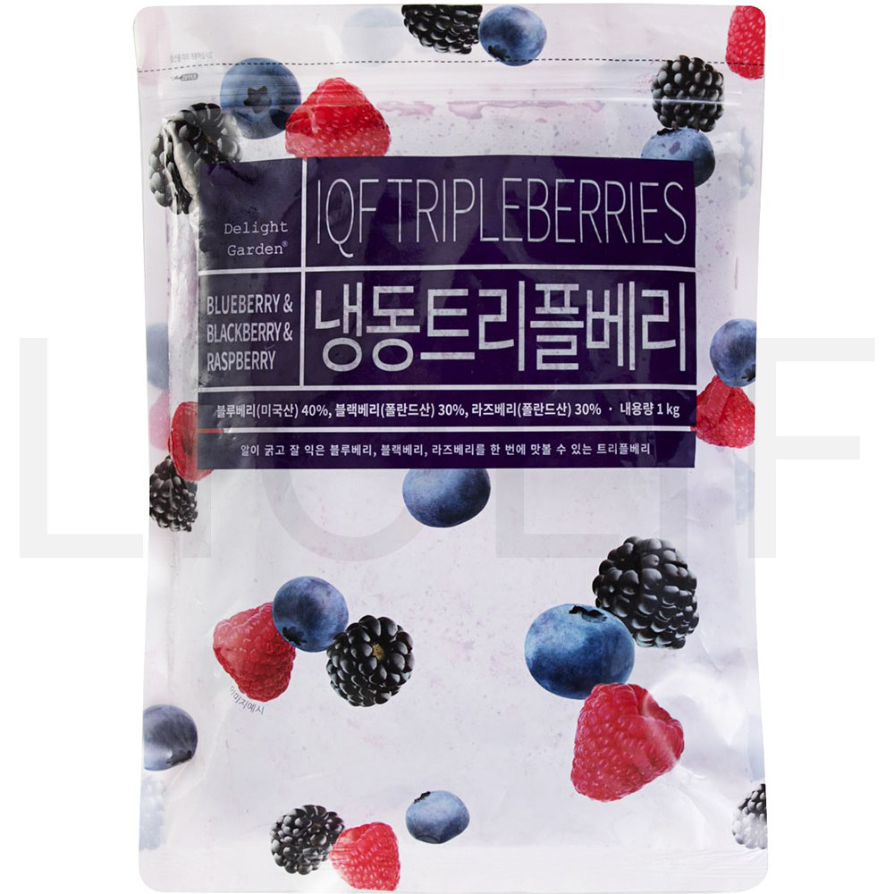 딜라잇가든 트리플베리 (냉동) 1개 1kg : SUPER SALE