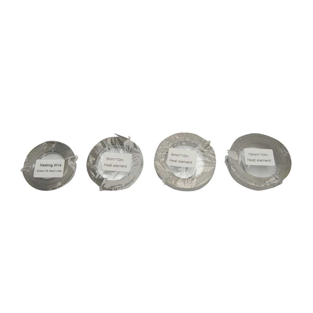전기 가열 와이어, 플랫 벨트, 저항 비닐 봉지 밀봉 기계, 요소, 3mm : 글로리55