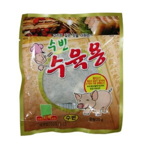 수빈 100% 국내산 수육용 티백 20g : 새봄푸드