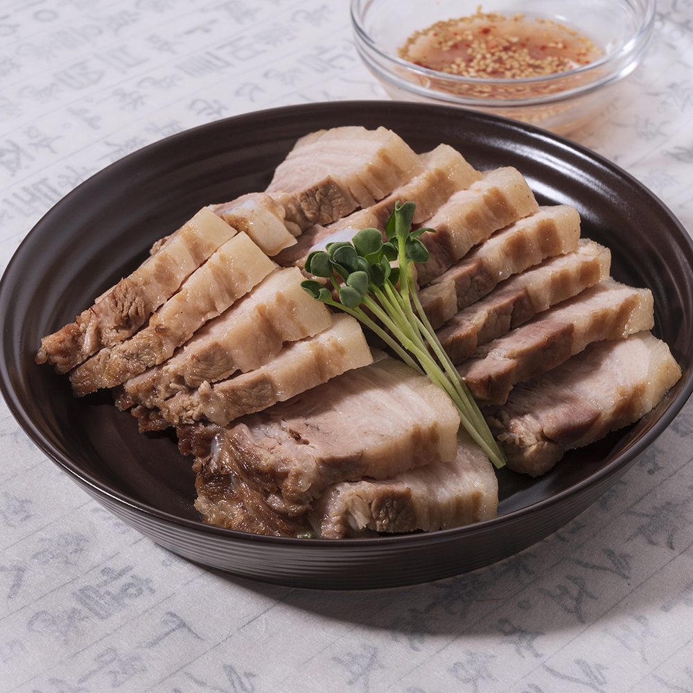 한돈 통오겹살 구이 보쌈 수육 바베큐용 냉장, 2kg, 1개 : 유황한돈