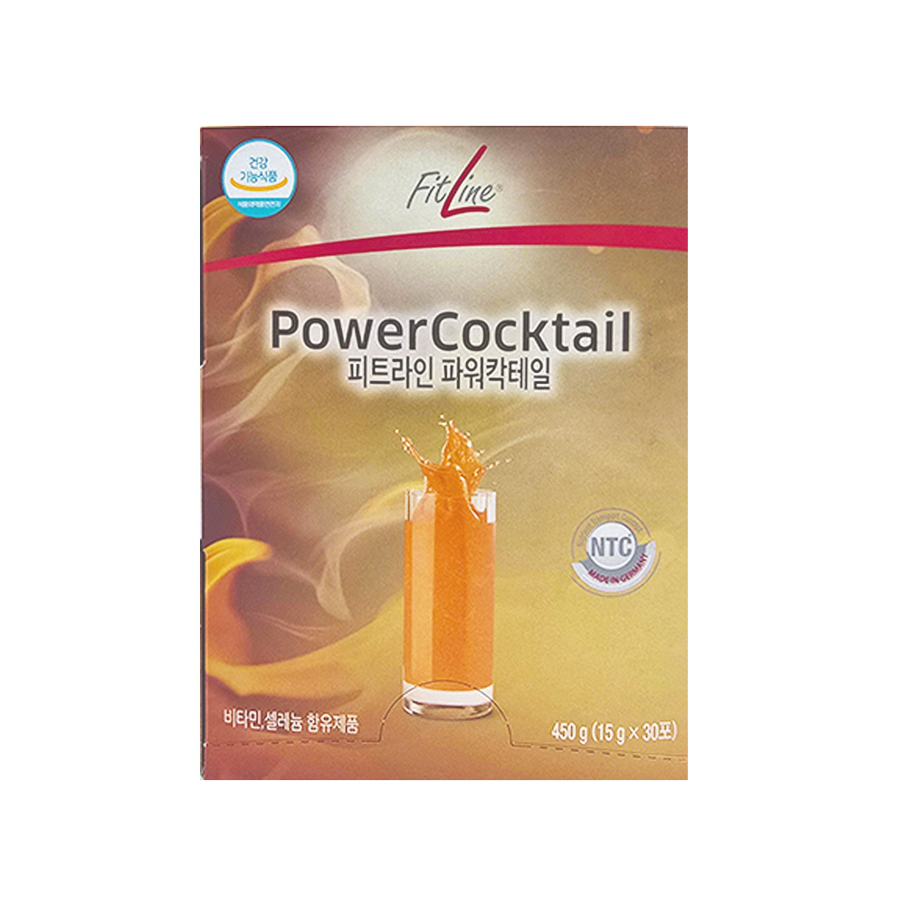 독일 PM 쥬스 피엠 쥬스 피트라인 파워칵테일 15g x 30포 : 새날