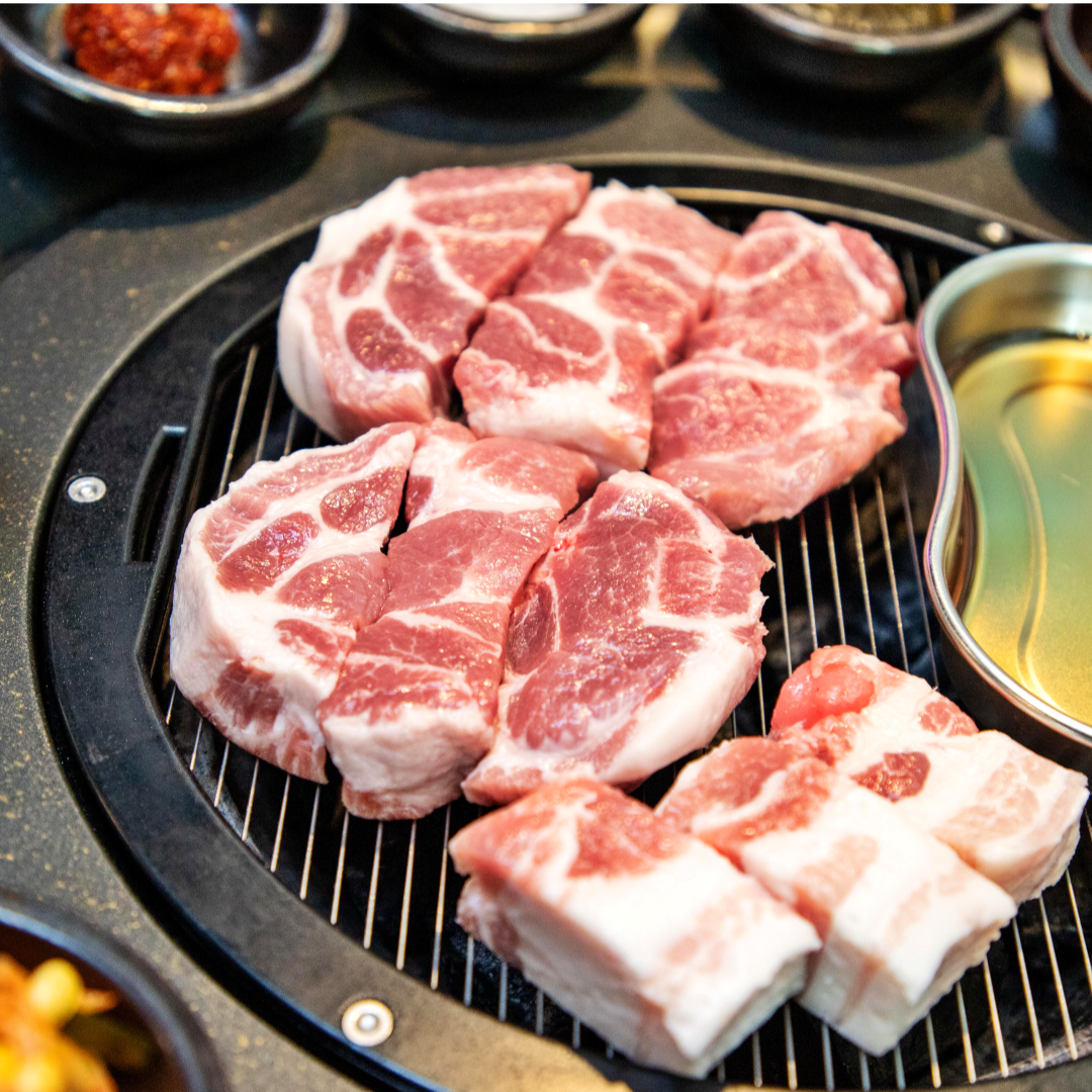 오겹살 삼겹살 목살 한돈 냉장 돼지고기 저탄고지 500g (구이,수육) 진공포장 : 제로칼로리 고기집