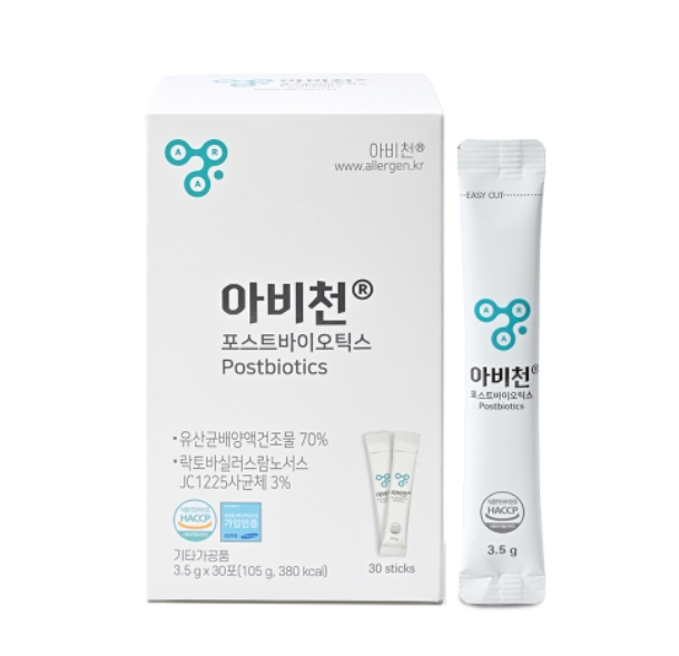 척척바이오랩 아비천 포스트바이오틱스 105g(3.5g x 30포) : 유니드림몰