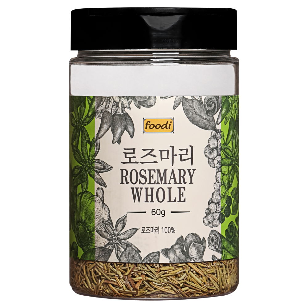로즈마리 홀 60g 식용허브 향신료 : 자연앤푸드