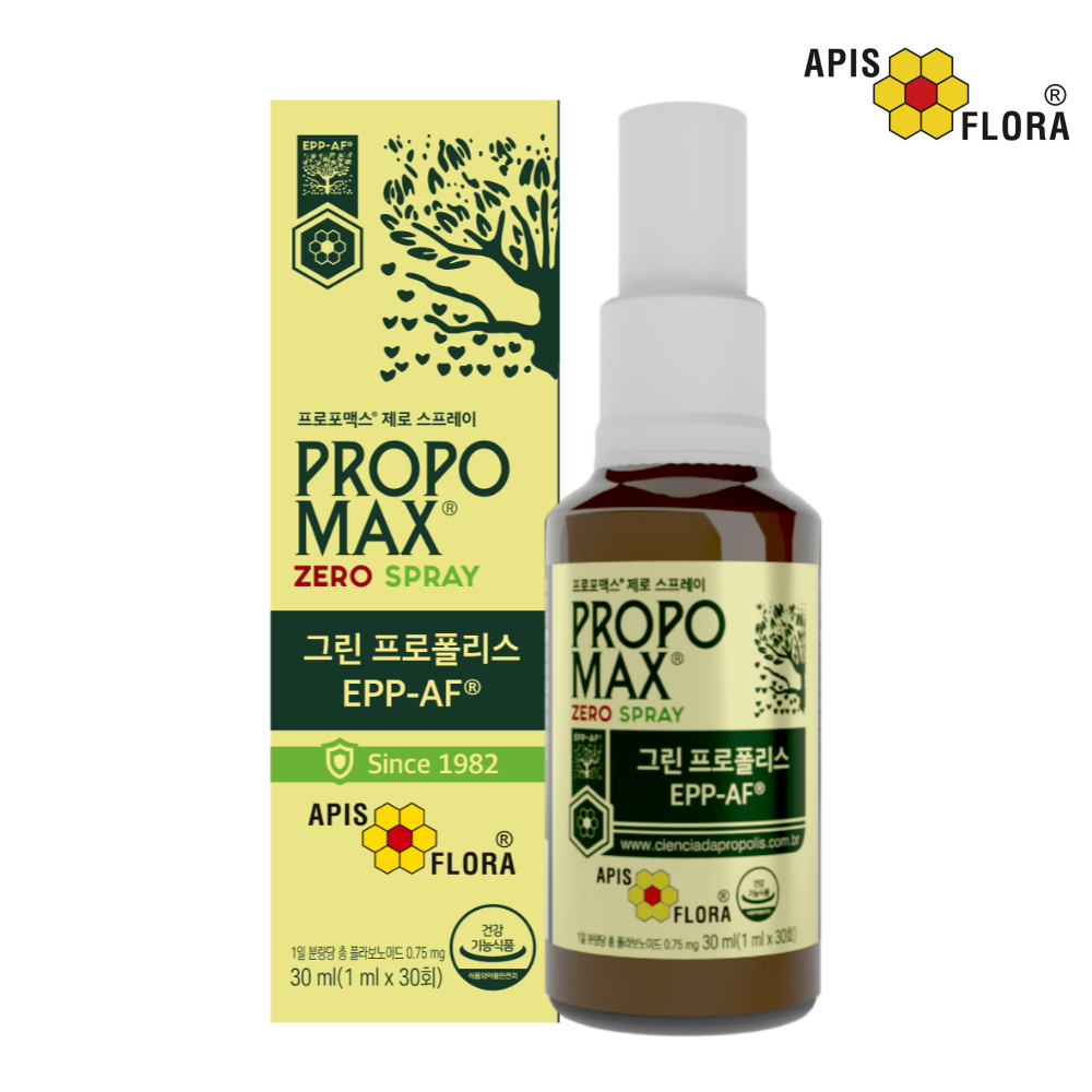 아피스플로라 프로포맥스 제로 스프레이 브라질 그린 프로폴리스 원액 30ml x 1개 : HLB제약