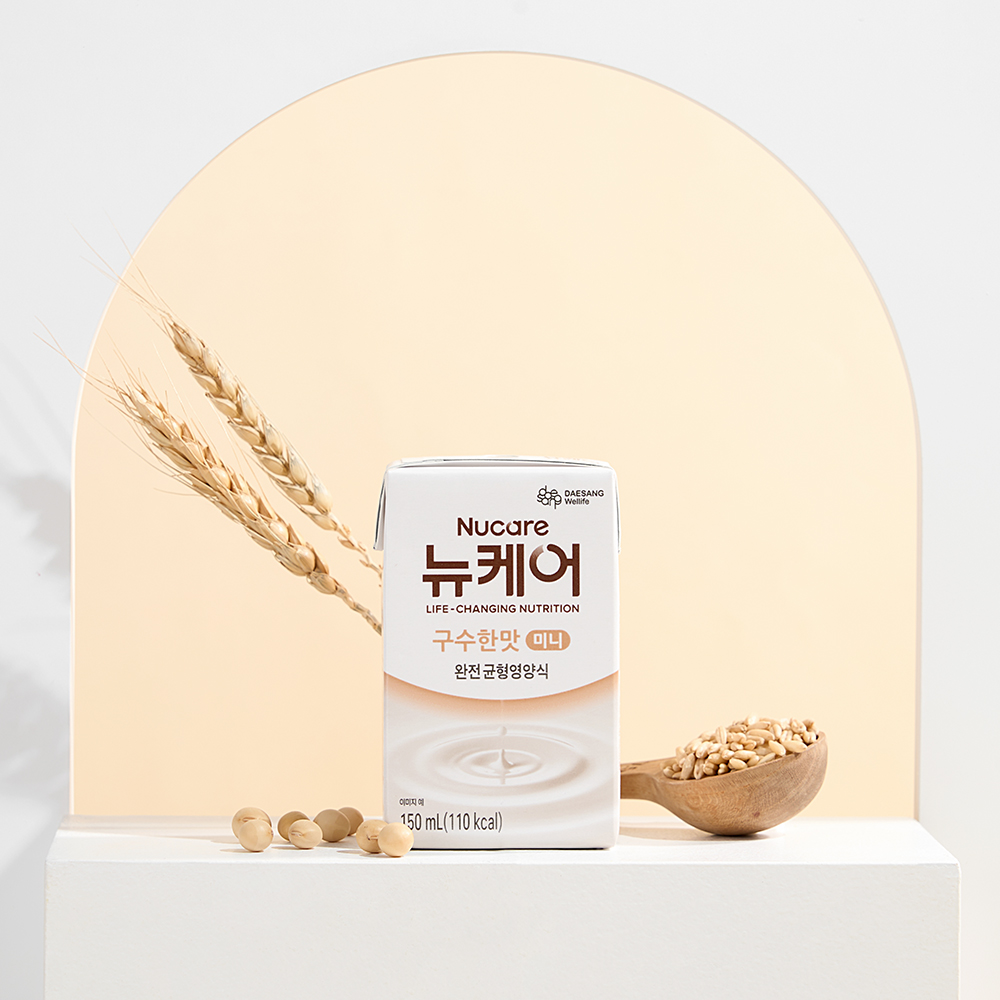 대상웰라이프 뉴케어 미니 구수한맛 150 mL 24팩 균형영양식 : 대상웰라이프 본사쇼핑몰