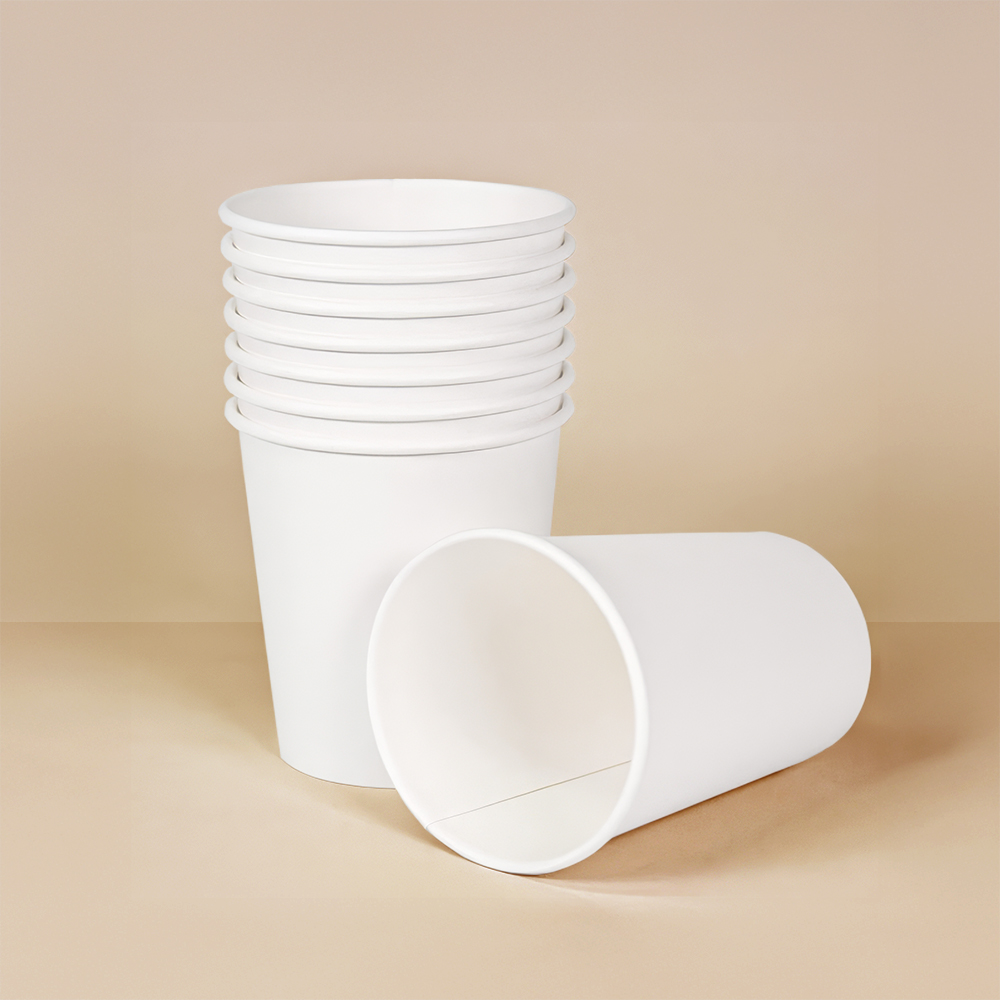 테이크 아웃컵 240ml (8온스) 일회용 종이컵 240ml, 1000개입, 1개 : 원포장