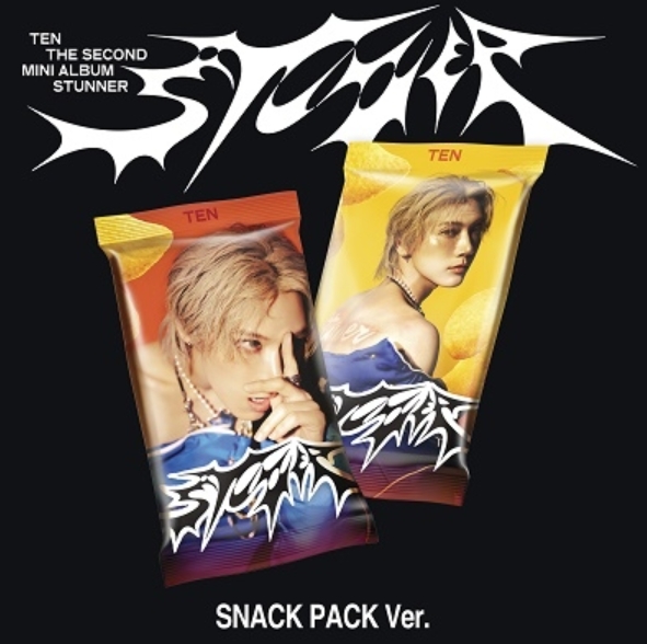 텐 (TEN) 2nd Mini Album -  STUNNER  (SNACK PACK Ver.) : cdbox