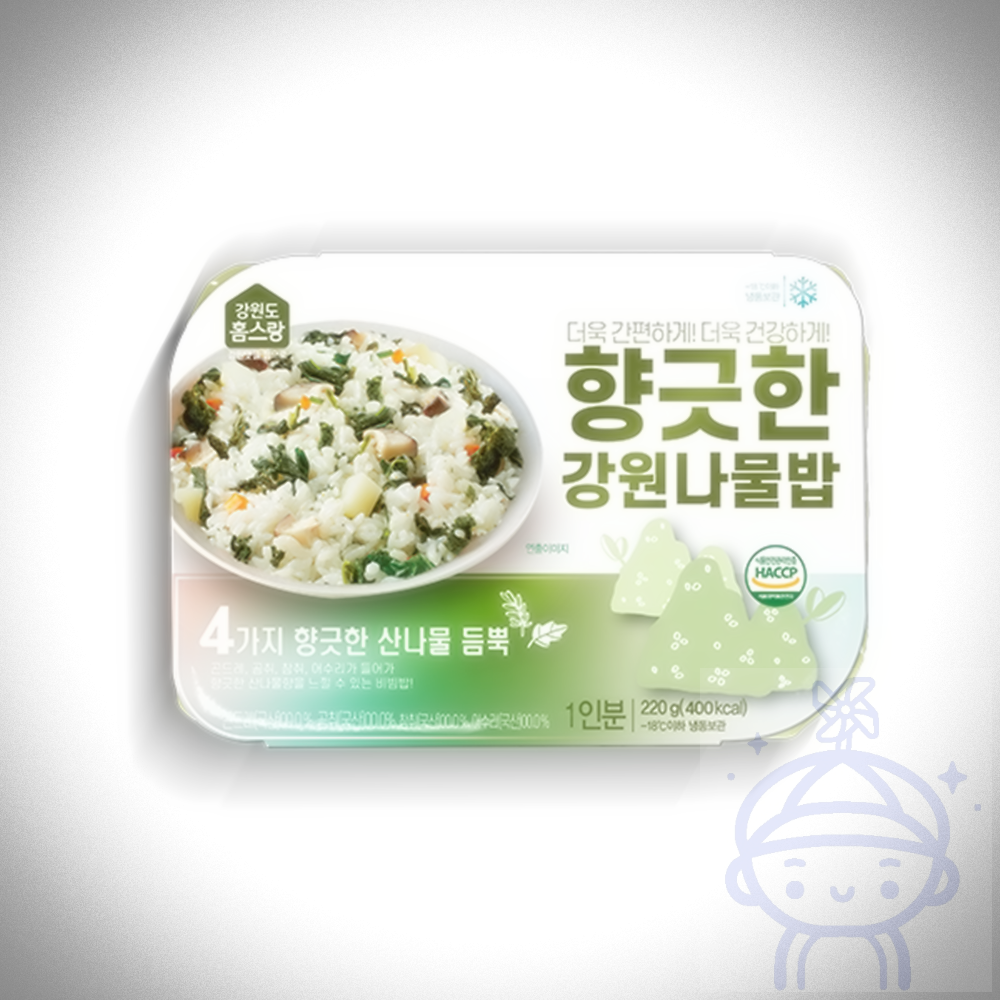 향긋한 강원 강원도산 나물밥 어수리 참취 곰취 농산물 H 곤드레 : stay2st