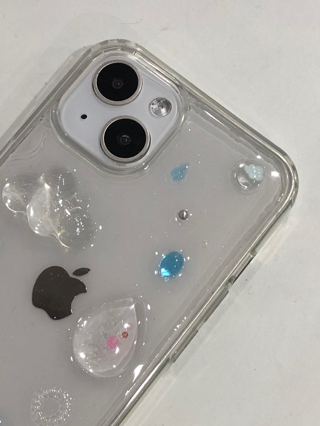 여울 청량 resin phone case 레진케이스 투명 구름 아이폰 : 여울 YEOUL