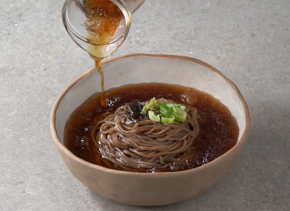 마포 생 메밀소바 629g ( 3인분+3인분) 냉모밀국수 밀키트세트 : 마포식품