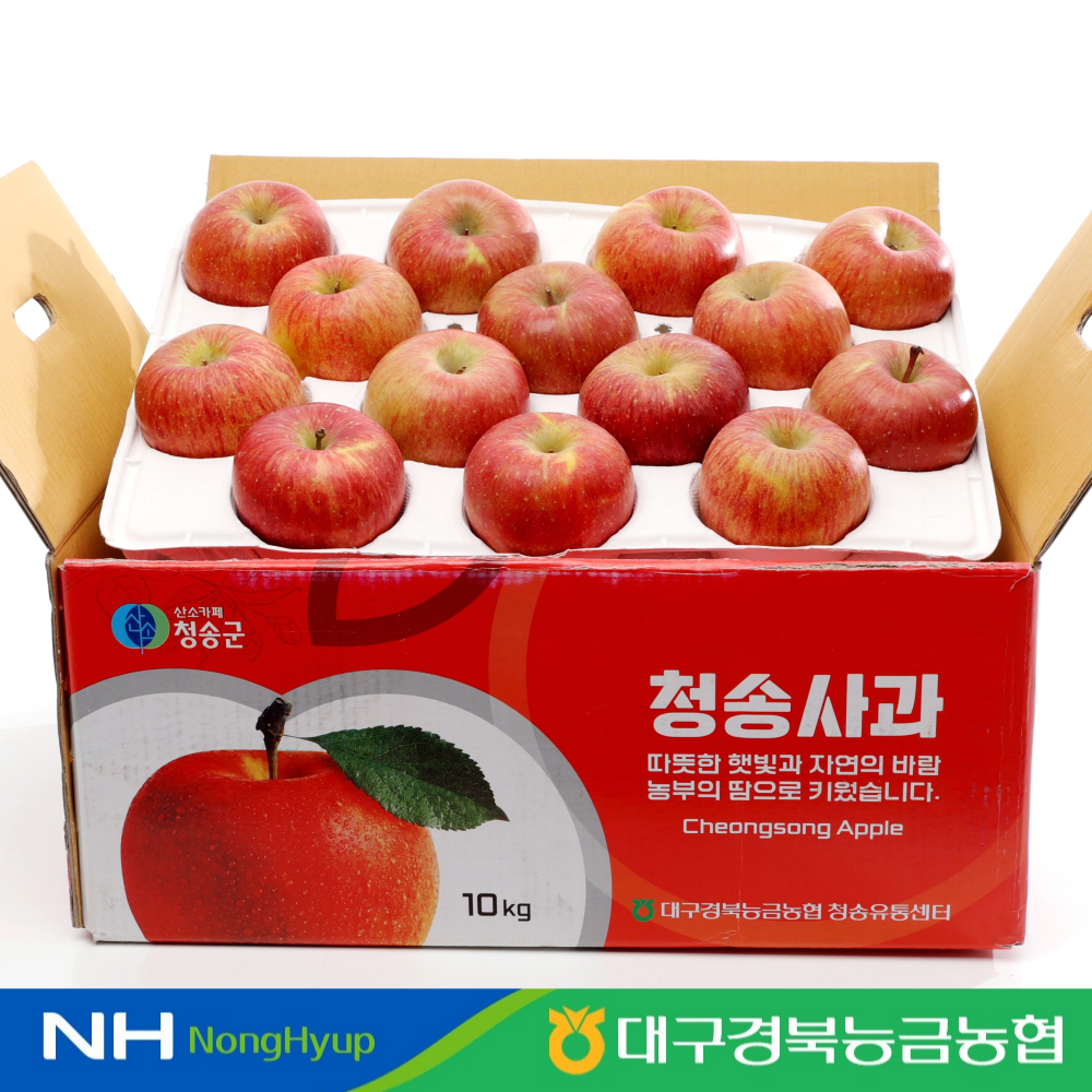 청송사과 고당도사과 부사 사과 10kg 28~32과 : 대경사과원예농협 쇼핑몰