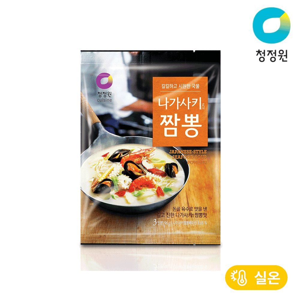 청정원 나가사키짬뽕 분말 96g, 1개 : 청정원 공식스토어