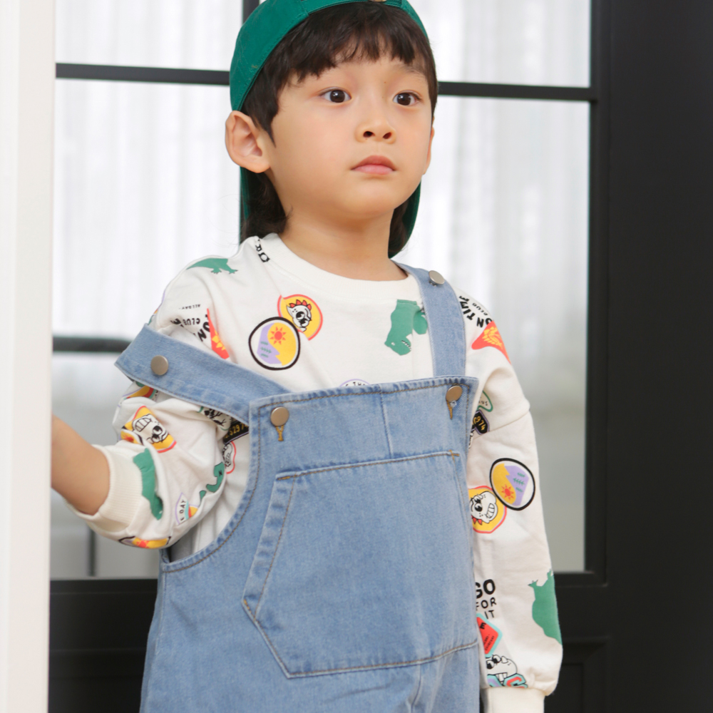 남아 키즈 아동 데일리 데이 펀 맨투맨 : 마미버드