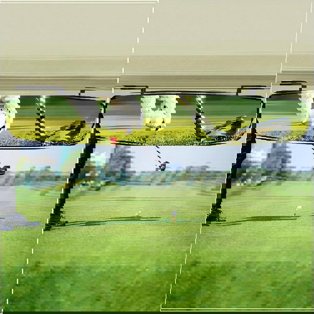 EUNRTJ 골프 카트 클럽 차량 백미러 EZ-GO 야마하 180도 파노라마 16.5인치 유니버설 백미러에 적합 : 하늘하늘몰