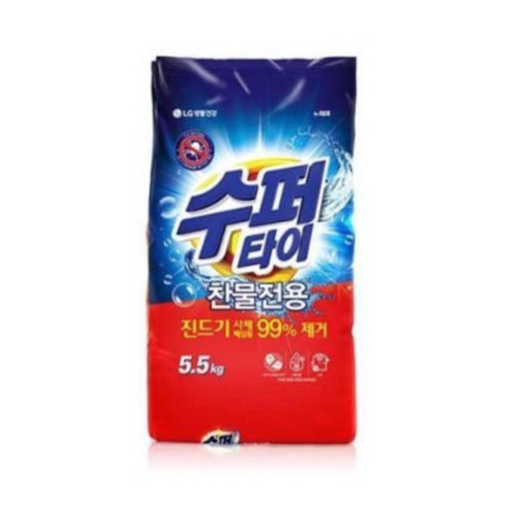 슈퍼타이 수퍼타이 세탁세제 리필 5.5kg 패딩세제 : WOMART