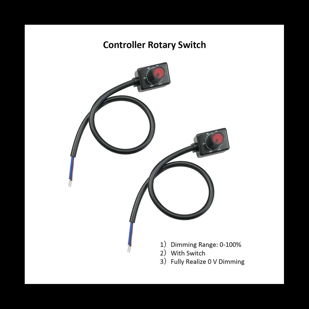 DC 0/1 10V 노브 LED 조광기, 저전압 수동 조광기, PWM 조광, 0 10V 또는 1 10V 조광 가능 전자 LED 드라이버, 1PC : 더블유파트너스P