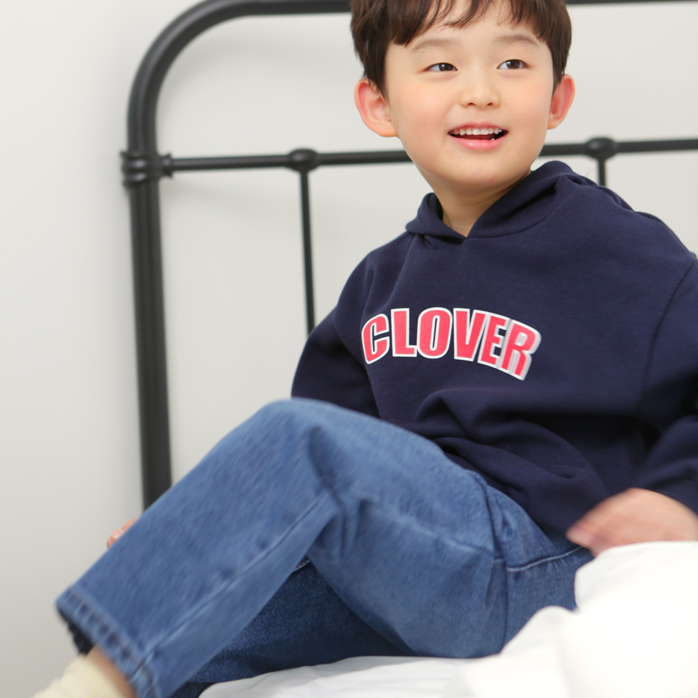 키즈 남아 기본 데일리 일자 워싱 데님 바지 : 마미버드