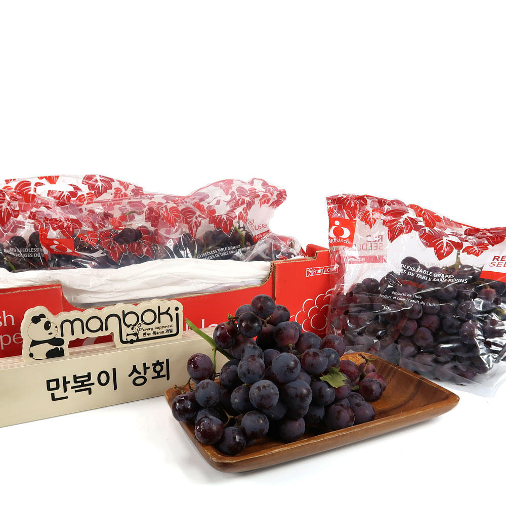 대용량 고당도 적포도 2송이 2kg : 만복이상회