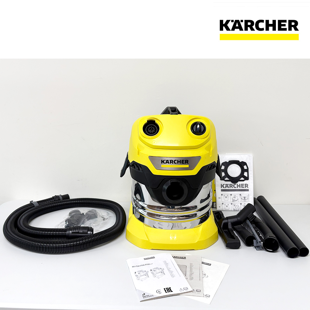 카처 WD4 PREMIUM S 25년형 블로우기능 건습식청소기 블로우 20리터 코스트코 : 엘제이피플