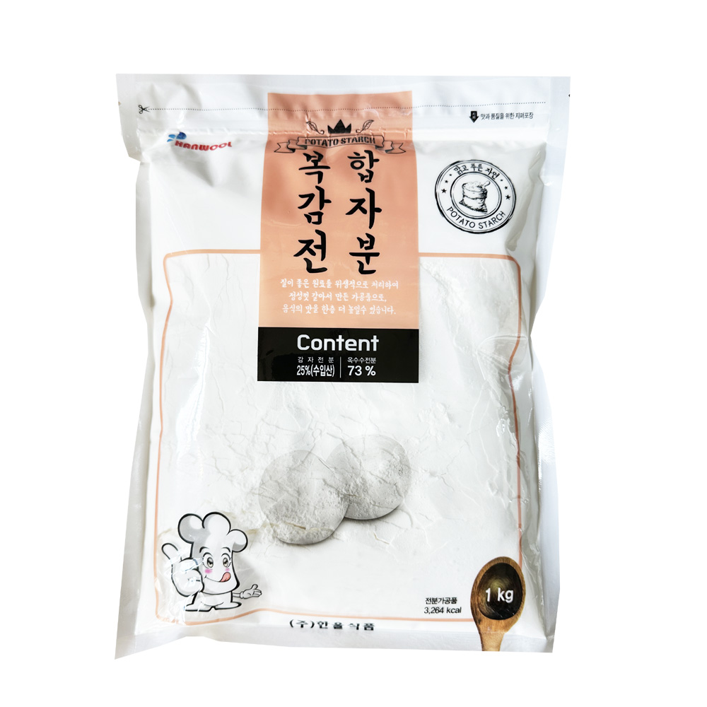 복합감자전분 1kg 10개입 1BOX 한울식품 : 미채움푸드