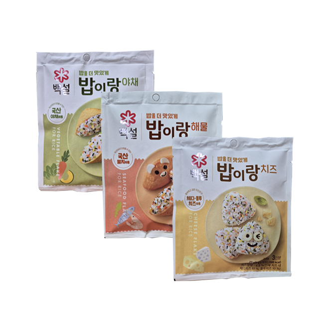 CJ [백설] 밥이랑 야채/해물/치즈 : 티엔상사
