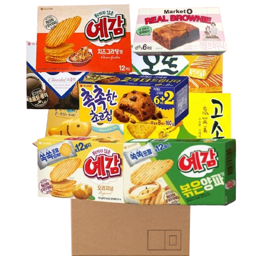 오리온 과자 9종 세트 사무실 탕비실 학교 간식 : 시스뜨라