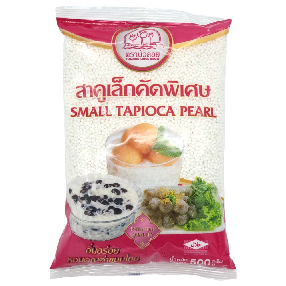폰카몬 타피오카펄 미니펄 망고사고 화이트 스몰 500g 사고펄 2개세트 : 카페피플