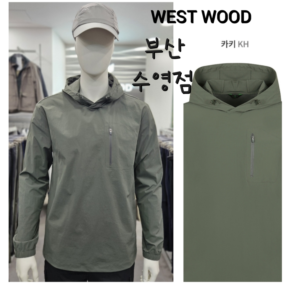 웨스트우드 남성 우븐 후드 티셔츠 WP1MTTR419 : 부산수영점 웨스트우드
