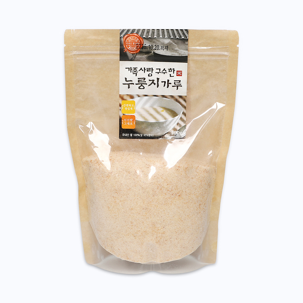 [세끼상점] 100% 국내산 쌀 솥뚜껑에 구운 구수한 누룽지 별미 간식 끓여먹는 누룽지 : 세끼상점365