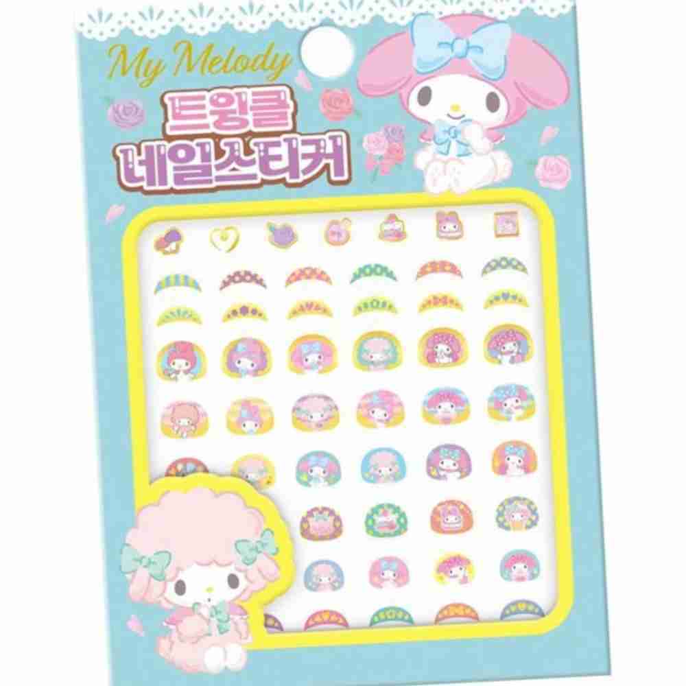 마이멜로디 트윙클 네일 스티커 키즈네일 : 메타티크