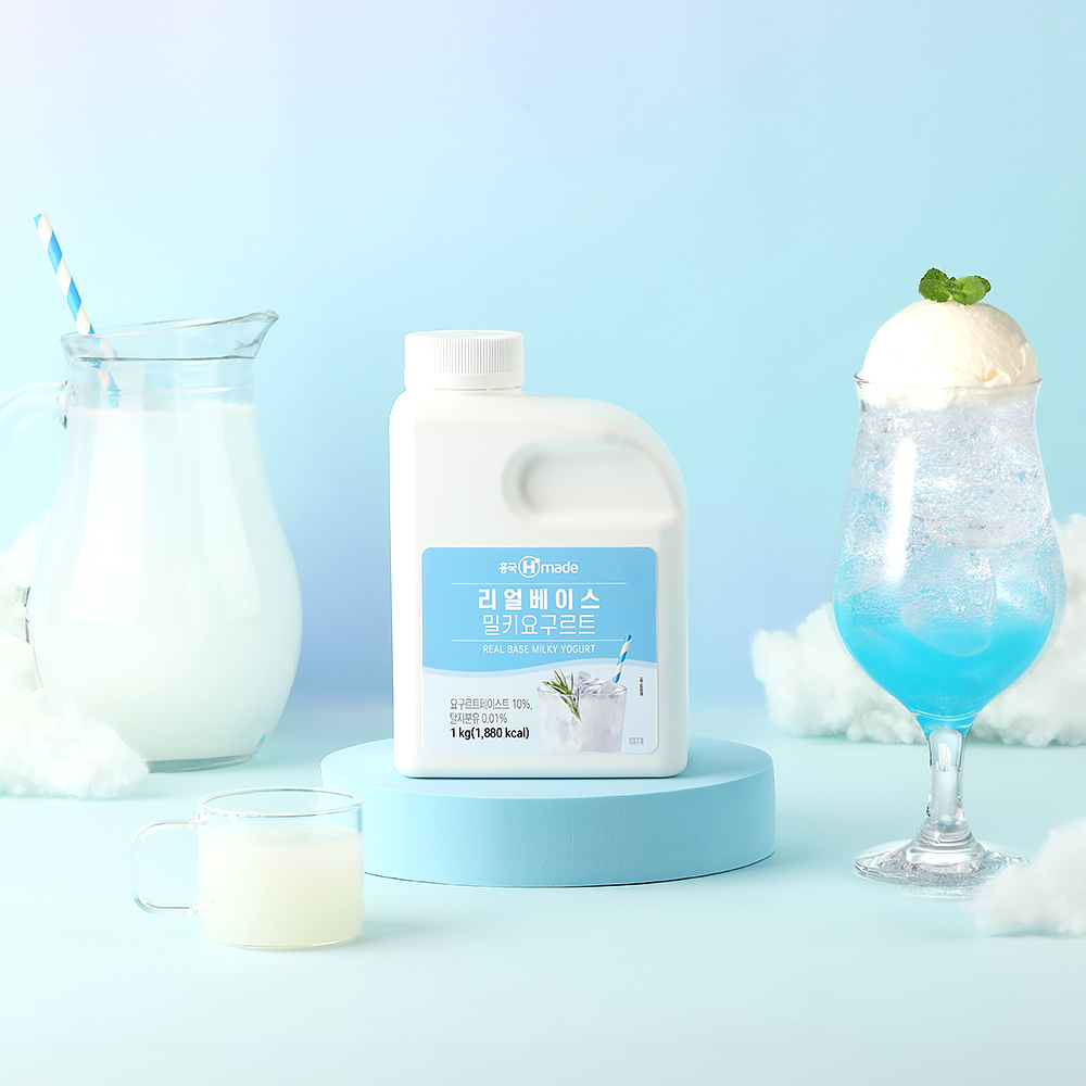 리얼베이스 밀키요구르트 1kg : 흥국에프엔비