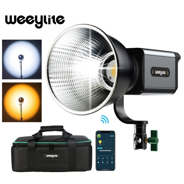 Viltrox Ninja200  COB LED 비디오 조명 휴대용 리모컨 2800K-6800K 보웬스 마운트 스튜디오 플래시 라이트 60W : Helix Haul