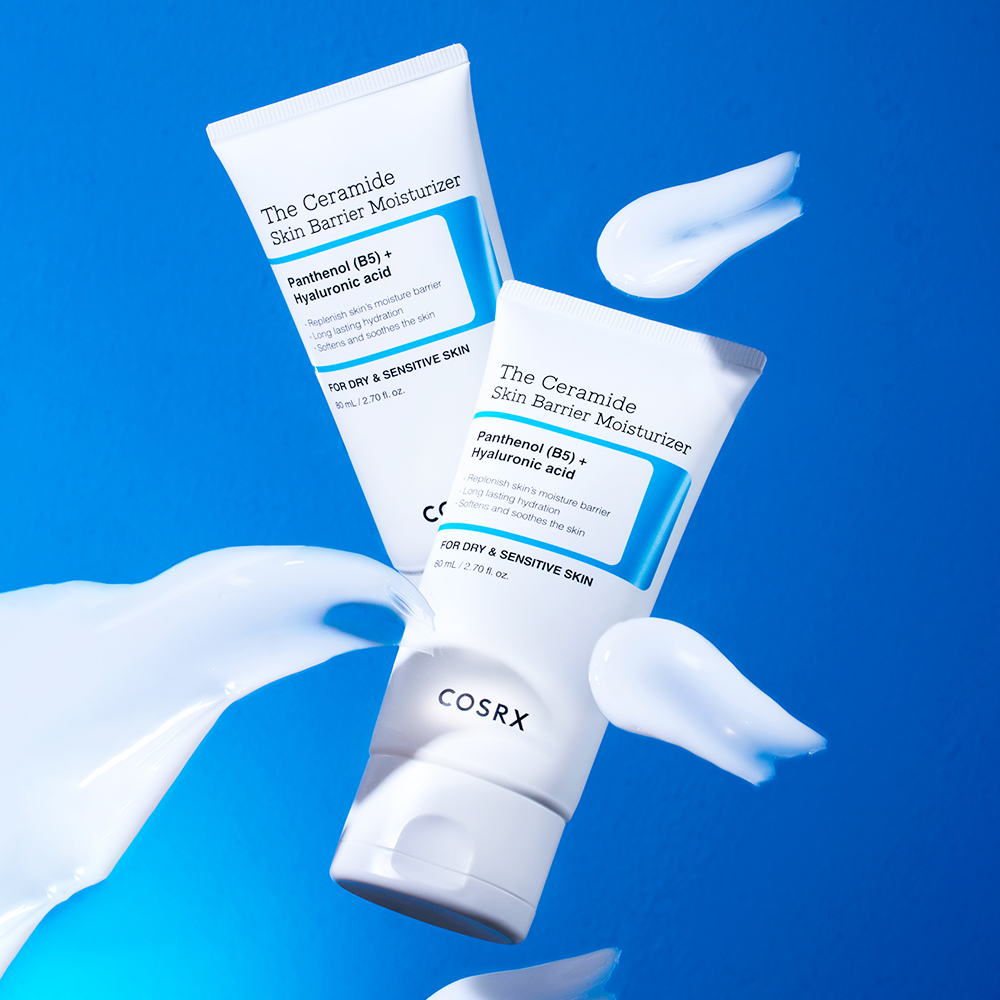 코스알엑스 더 세라마이드 스킨 베리어 모이스처라이저 크림 80ml, 2개 : 코스알엑스